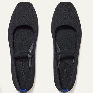 Rothy's Max Square Mary Jane in Black (Size 8.5)